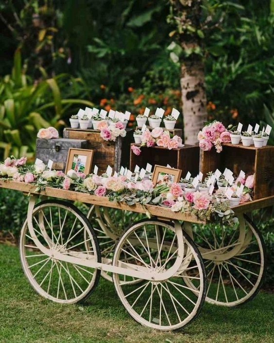 lembrancinha casamento carrinho decoração